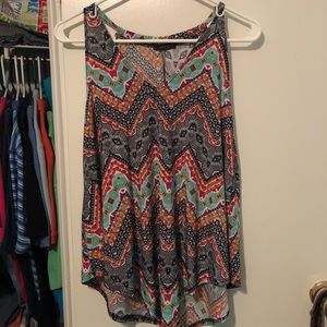 Printed tank top